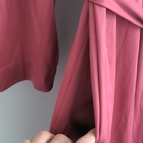 St Michael Marks & Spencer Womens Vintage Full Length Robe Pockets, Rose, Size M - Picture 6 of 12